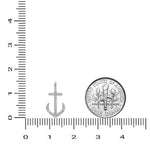 Load image into Gallery viewer, Anchor Natural Diamond Pendant Charm: 14k Solid Gold Minimalist Stacking Necklace, Ready To Ship, Certified Jewelry
