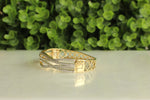 Load image into Gallery viewer, Wavy Diamond Bangle Bracelet, 14k Solid Gold, Natural Diamonds, Gift for her
