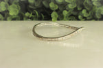Load image into Gallery viewer, Baguette Diamond Bracelet With Wavy Design, 14k Solid Gold, Natural Diamonds, Gift for her
