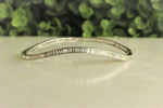 Load image into Gallery viewer, Baguette Diamond Bracelet With Wavy Design, 14k Solid Gold, Natural Diamonds, Gift for her
