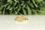 Load image into Gallery viewer, Baguettes Diamond Ring, 14k Solid Gold, Natural Diamond, Gift for her
