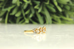 Load image into Gallery viewer, Baguettes Diamond Ring, 14k Solid Gold, Natural Diamond, Gift for her
