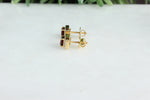 Load image into Gallery viewer, Ruby Diamonds Stud, Birthstone Gemstone Earrings, 14k Solid Gold, Natural Diamonds, Gift For Her

