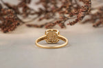 Load image into Gallery viewer, Square Diamond Ring, 14k Solid Gold Cluster ring, Natural Diamonds, Men&#39;s Engagement Ring, Gift for him, Men&#39;s jewelry Gift For Her
