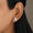 Load image into Gallery viewer, Oval Shaped Diamond Studs with Halos, Solitaire Earrings, 14K Solid Gold, Natural Diamonds, Ready To Ship, Women&#39;s Day Gift
