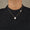 Load image into Gallery viewer, Teardrop Ball Diamond Necklace, 14k Solid Gold, Natural Diamonds, Minimalistic Charm Necklace, Asymmetrical Layering Chain
