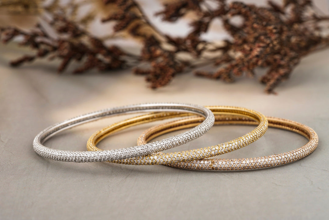 Cluster Diamond Bangle Bracelet, 14k Solid Gold Natural Diamonds, Trinity Bangle, Statement Bracelet, Minimalistic Design
