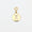 Load image into Gallery viewer, Gemini Horoscope Birth Sign Charm, 14k Solid Gold, Natural Diamonds, Zodiac Constellation Everyday Jewelry, Astrology Gift
