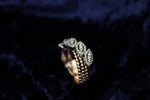 Load image into Gallery viewer, Diamond Band Ring In 14k Solid Gold, Marquise Design With Natural Diamonds, Gift for Women
