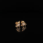 Load image into Gallery viewer, Kids Unicorn Diamond Stud Earrings, 14k Solid Gold, Natural Diamonds, Kids Jewelry, Gift for toddlers, girls, and kids
