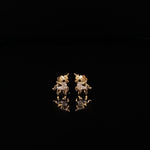 Load image into Gallery viewer, Kids Unicorn Diamond Stud Earrings, 14k Solid Gold, Natural Diamonds, Kids Jewelry, Gift for toddlers, girls, and kids
