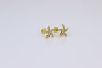 Load image into Gallery viewer, Kids Starfish Diamond Stud Earrings, 14k Solid Gold, Natural Diamonds, Kids jewelry, Gift for toddlers, girls and kids

