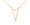 Load image into Gallery viewer, Triangle Diamond Necklace, 14k Solid Gold Diamond Arrow necklace, Natural Diamonds, Layering Solid, Gift For Her
