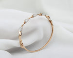 Load image into Gallery viewer, Twisted Wavy Diamond Bracelet, Natural Diamonds, 14k Solid Gold, Gift for her
