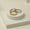 Load image into Gallery viewer, Bezel Diamond Eternity Ring, 14k Solid Gold, Natural Diamonds, Dual Tone Ring, Stackable Band Ring, Minimalistic Jewelry, Ready To Ship
