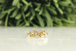 Load image into Gallery viewer, Baguettes Diamond Ring, 14k Solid Gold, Natural Diamond, Gift for her
