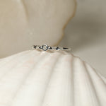 Load image into Gallery viewer, Dainty Diamond Ring in 14k Solid Gold, Natural Diamonds, Everyday Jewelry, Gift for her
