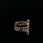 Load image into Gallery viewer, Dream Diamond Ring In 14kt Gold, Statement Ring With Natural Diamonds,  Inspirational Jewelry, Gift For Her
