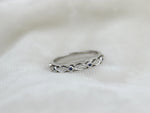 Load image into Gallery viewer, Blue Sapphires &amp; Diamonds Band Ring, 14K Solid Gold, Natural Diamonds, Gift for her
