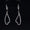 Load image into Gallery viewer, Dangle Diamond Earrings In 18k Solid Gold, Heart Earrings With Natural Diamonds, Gift for her
