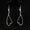 Load image into Gallery viewer, Dangle Diamond Earrings In 18k Solid Gold, Heart Earrings With Natural Diamonds, Gift for her
