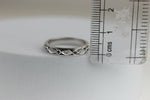 Load image into Gallery viewer, Blue Sapphires &amp; Diamonds Band Ring, 14K Solid Gold, Natural Diamonds, Gift for her
