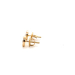 Load image into Gallery viewer, Kids Lollipop Diamond Stud Earrings, 14k Solid Gold With Enameling, Natural Diamonds, Kids Jewelry, Gift for toddlers, girls and kids
