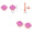 Load image into Gallery viewer, Kids Seashell Diamond Stud Earrings, 14k Solid Gold With Enameling, Natural Diamonds, Kids jewelry, Gift for toddlers/girls
