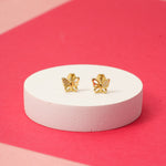Load image into Gallery viewer, Kids Winged Butterfly Diamond Stud Earrings, 14k Solid Gold, Natural Diamonds, Kids jewelry, Gift for toddlers, girls and kids
