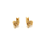 Load image into Gallery viewer, Kids Llama Stud Earrings, 14k Solid Gold With Enameling, Kids Jewelry, Gift for toddlers, girls and kids
