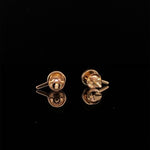Load image into Gallery viewer, Kids Lollipop Diamond Stud Earrings, 14k Solid Gold With Enameling, Natural Diamonds, Kids Jewelry, Gift for toddlers, girls and kids
