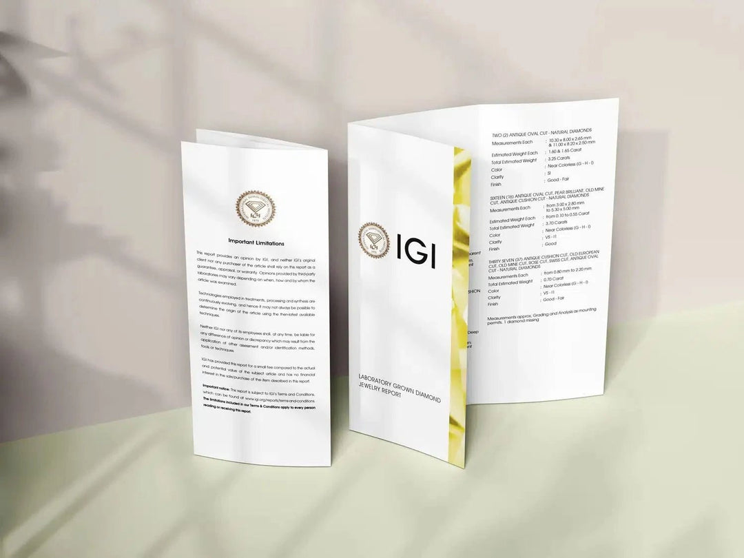 IGI Certified 1ct Lab-grown Diamond Engagement Ring in 14k Solid Gold: 3 Stone Princess Cut Wedding Ring