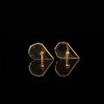 Load image into Gallery viewer, Kids Cone Ice Cream Diamond Stud Earrings, 14k Solid Gold With Enameling, Natural Diamonds, Kids jewelry, Gift for toddlers, girls and kids
