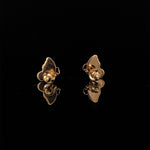 Load image into Gallery viewer, Kids Enameled Butterfly Diamond Stud Earrings, 14k Solid Gold, Natural Diamonds, Kids jewelry, Gift for toddlers, girls and kids
