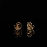 Load image into Gallery viewer, Kids Heart Diamond Stud Earrings, 14k Solid Gold, Natural Diamonds, Kids jewelry, Gift for toddlers, girls and kids
