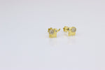 Load image into Gallery viewer, Kids Elephant Diamond Stud Earrings, 14k Solid Gold, Natural Diamonds, Kids jewelry, Gift for toddlers, girls and kids
