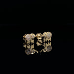 Load image into Gallery viewer, Kids Elephant Diamond Stud Earrings, 14k Solid Gold, Natural Diamonds, Kids jewelry, Gift for toddlers, girls and kids
