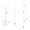 Load image into Gallery viewer, Personalized Bold Initial Lariat Diamond Necklace, 14k Solid Gold, Natural Diamonds, Bezel Drop Letter Jewelry, Minimalist Everyday Jewelry
