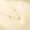 Load image into Gallery viewer, Personalized Initials Diamond Necklace, 14k Solid Gold, Natural Diamonds,  Name Charm Stacking Jewelry, Customized Minimalist Necklace
