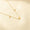 Load image into Gallery viewer, Personalized Initials Diamond Necklace, 14k Solid Gold, Natural Diamonds,  Name Charm Stacking Jewelry, Customized Minimalist Necklace
