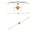 Load image into Gallery viewer, Heart Medallion Diamond Bracelet, 14k Solid Gold, Natural Diamonds, Custom Jewelry, Chain Bracelet, Gift For Her
