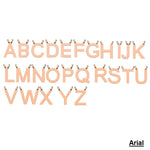 Load image into Gallery viewer, Personalized Initial Lariat Necklace, 14k Solid Gold Diamond Letter, Natural Diamonds, Custom Name Initial Jewelry, Minimalist
