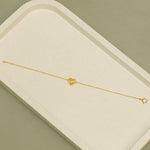 Load image into Gallery viewer, Heart Medallion Diamond Bracelet, 14k Solid Gold, Natural Diamonds, Custom Jewelry, Chain Bracelet, Gift For Her
