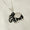 Load image into Gallery viewer, Elephant Diamond Pendant Necklace, 14k Solid Gold, Natural Diamonds, Enamel Hip Hop Jewelry, Animal Statement Chain Necklace
