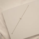 Load image into Gallery viewer, Dragonfly Diamond Chain Bracelet, 14K Solid Gold, Natural Diamonds, Stackable Animal Jewelry, Insect Charm Bracelet, Women&#39;s Day Gift
