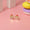 Load image into Gallery viewer, Kids Enameled Cupcake Diamond Stud Earrings, 14k Solid Gold, Natural Diamonds, Kids jewelry, Gift for toddlers, girls and kids

