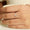 Load image into Gallery viewer, Cross Diamond Ring, 14k Solid Gold, Natural Diamonds, Minimalist Religious Ring, Handmade Dainty Cross Band, Ready To Ship
