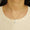 Load image into Gallery viewer, Halo Teardrop Diamond Necklace, 14k Solid Gold, Natural Diamonds, Cluster Set Bridal Chain Pendant, Minimalist Stacking Jewelry
