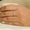 Load image into Gallery viewer, Diamond Promise Band Ring, 14k Solid Gold, Natural Diamonds, Everyday Jewelry, Stackable Ring, Ready To Ship, Women&#39;s Day Gift
