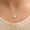 Load image into Gallery viewer, Halo Cushion Diamond Necklace, 14k Solid Gold, Natural Diamonds, Cluster Set Everyday Chain Pendant, Minimalist Stackable Jewelry
